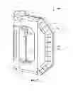 Fig. 03 - Folding worklight with attachment mechanism