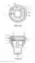 Fig. 09 - Focusing structure for LED lamp having a lens assembly rotatably engaged to a main body