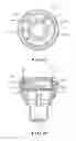 Fig. 11 - Focusing structure for LED lamp having a lens assembly rotatably engaged to a main body