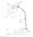 Fig. 01 - Magnetic pivot connector structure for lamp