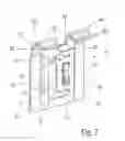 Fig. 09 - FASTENING ELEMENT AND SIDE-RAIL ARRANGEMENT