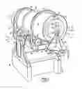 Fig. 03 - Tilt-roll table for use in cleaning UFcylinders