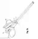 Fig. 07 - CATHETER WITH REMOVABLE CANNULA FOR PUNCTURING A BODY CAVITY AND CANNULA FOR THE USE WITH A CATHETER WHICH CAN BE MOVED IN THE CANNULA