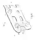 Fig. 06 - Surgical instrument with split jaw