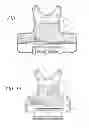 Fig. 12 - Vest having releasable components