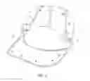 Fig. 06 - Cap with a bill having upper and lower portions displaying information when spaced-apart
