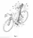 Fig. 02 - Positioning device for the saddle of a bicycle