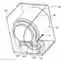 Fig. 01 - Laundry dryer having a temperature-activated air-flow blocking unit