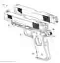 Fig. 01 - Semi-automatic pistol