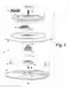 Fig. 09 - Salad spinner with angled blade fan