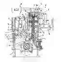 Fig. 01 - Electrohydraulic device for closed-loop driving the control jack of a variable compression ratio engine