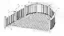 Fig. 01 - Slide-glide privacy blind barrier system