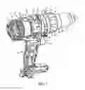 Fig. 02 - CLUTCH AND HAMMER ASSEMBLIES FOR POWER TOOL