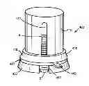 Fig. 01 - Denture cleaning tablet dispensing apparatus