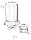 Fig. 02 - Denture cleaning tablet dispensing apparatus