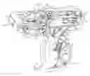 Fig. 01 - Plastic fastener dispensing hand tool having a novel anvil design to reduce needle sticks
