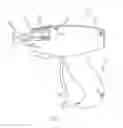 Fig. 02 - Plastic fastener dispensing hand tool having a novel anvil design to reduce needle sticks