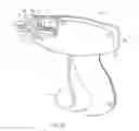 Fig. 03 - Plastic fastener dispensing hand tool having a novel anvil design to reduce needle sticks