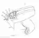 Fig. 08 - Plastic fastener dispensing hand tool having a novel anvil design to reduce needle sticks