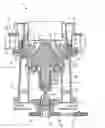 Fig. 01 - Cone crusher having an arrangement for measuring a position of a crushing shell
