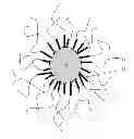 Fig. 01 - Silane-containing pigment particles for electrophoretic display