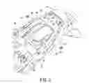 Fig. 04 - Canister arrangement structure of motorcycle