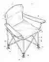 Fig. 01 - PORTABLE FOLDING CHAIR WITH ADJUSTABLE LEGS