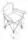 Fig. 02 - PORTABLE FOLDING CHAIR WITH ADJUSTABLE LEGS