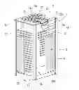 Fig. 01 - Casing of outdoor unit in air conditioning device