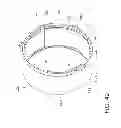 Fig. 43 - Lens barrel including blur correcting mechanism and rotatable retracting lens