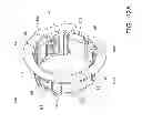Fig. 45 - Lens barrel including blur correcting mechanism and rotatable retracting lens