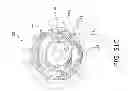 Fig. 64 - Lens barrel including blur correcting mechanism and rotatable retracting lens