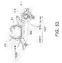 Fig. 65 - Lens barrel including blur correcting mechanism and rotatable retracting lens