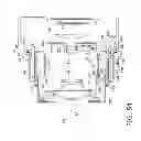 Fig. 67 - Lens barrel including blur correcting mechanism and rotatable retracting lens