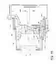 Fig. 68 - Lens barrel including blur correcting mechanism and rotatable retracting lens