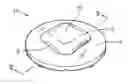 Fig. 01 - Lens member for directing light in a square pattern