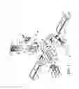 Fig. 02 - Ratcheting quick-adjust drilling jig