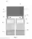 Fig. 02 - Gaming machine mounting apparatus and system for supporting an overhead display