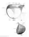 Fig. 02 - Golf club head with channel and stabilizing structure