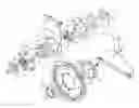 Fig. 01 - Chain drum locking mechanism for manual rolling door operator