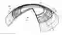 Fig. 01 - Ophthalmic lens with a microfluidic system