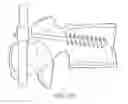 Fig. 10 - Bone screw system and method