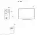 Fig. 37 - Broadcast receiving apparatus for receiving a shared home screen