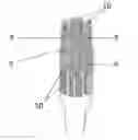 Fig. 01 - Toothbrush having bent bristles