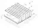 Fig. 01 - HEAT DISSIPATING FIN, HEAT DISSIPATING DEVICE AND METHOD OF MANUFACTURING THE SAME