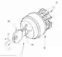 Fig. 01 - Operating attachment for operating a push button and/or switch