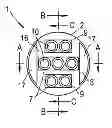 Fig. 01 - Contact and separation column and tray