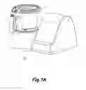 Fig. 02 - Cooking appliance for processing and preparing foods with an external user interface