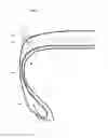 Fig. 02 - TIRE COMPRISING CABLES FOR REINFORCING THE CASING HAVING LOW PERVIOUSNESS, AND TEXTILE THREADS ASSOCIATED WITH THE CASING REINFORCEMENT