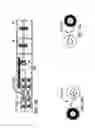 Fig. 09 - Window cover system with spring drive arrangement